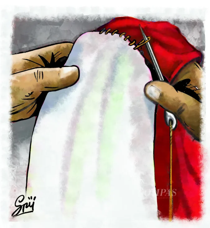 Menjahit Kekitaan Oleh Fajar Riza Ul Haq